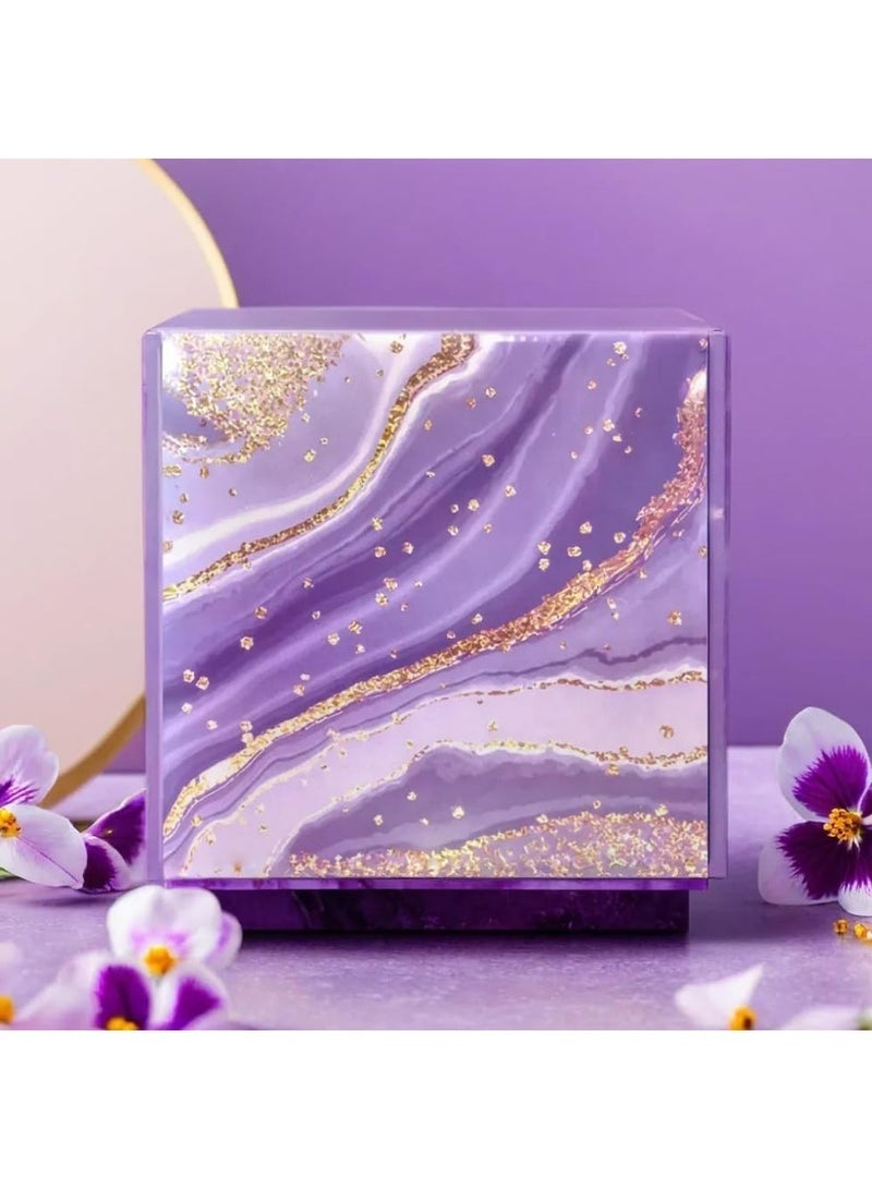 Beauenty Gifts for Women - Spa Gift Basket & Tumbler Set - Perfect Mothers Day, Birthday, Christmas, Stocking Stuffers, Valentines Day Gifts for Her - Women, Wife, Girlfriend, Friends, Sister, Mom (Purple) - Image 3